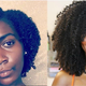 Nia Imani’s hair growth from 2016 to 2018.